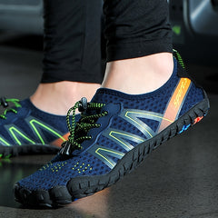 Men's Bare Water Shoes Adjustable Buckle Breathable Quick Dry Non Slip