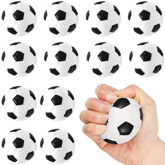 6pcs Foam Sponge Solid Footballs Stress Relief Decompression Toys