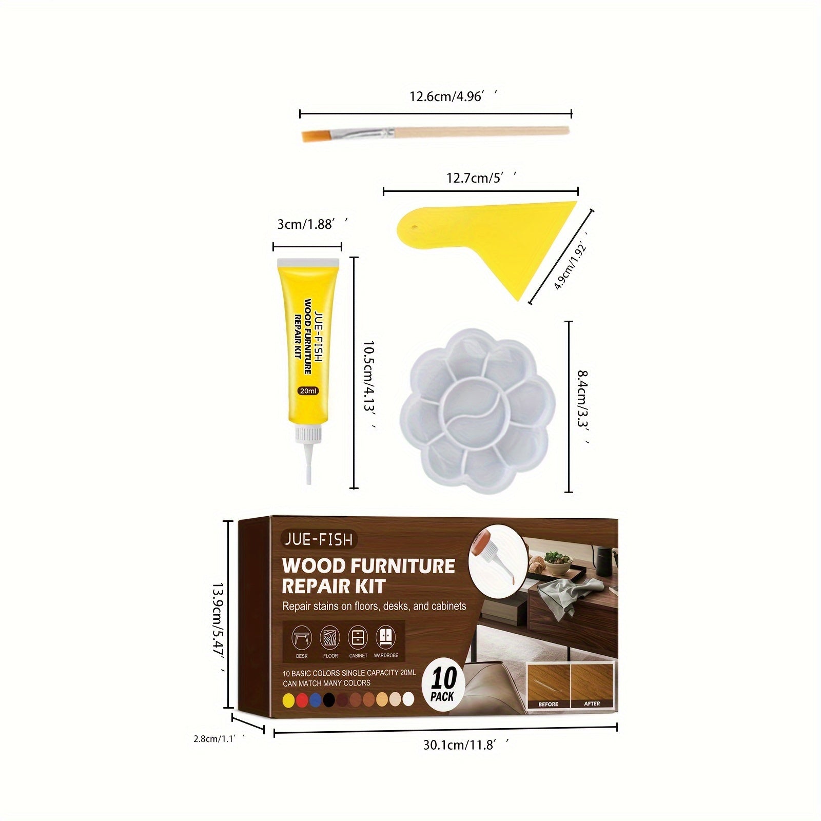 Wooden Furniture Repair Set - Restore and Beautify Furniture
