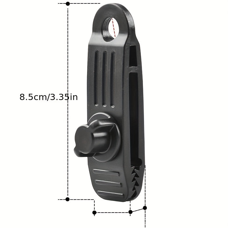Windproof Plastic Clips for Outdoor Tent Awning Sun Shelter - Pack of 10