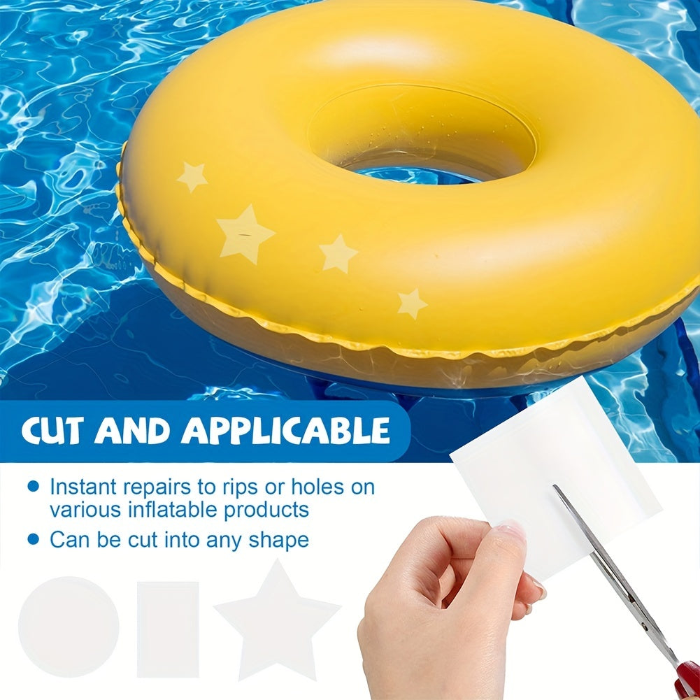 4pcs Self Adhesive Patches for Pool Toys Boats Rafts - Waterproof