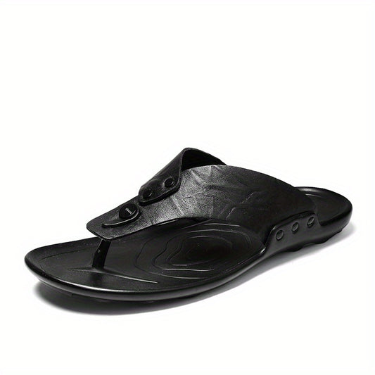 Men's Lightweight Slide Thong Sandals for Beach Shower