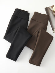 Warm Yoga Tight Pants Fleece High Waist Leggings Women's Activewear