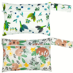 2pcs Mini Washable Storage Bag Sanitary Napkin Cosmetic Toy Bag