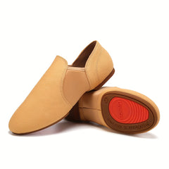 Women's Fabric Closed Toe Dance Shoes Comfortable Non slip Jazz Dancing