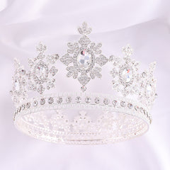 Crystal Tiara Crown Rhinestones Princess Crown Prom Party Tiara
