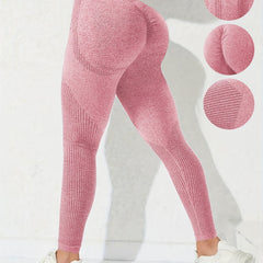 High Waisted Seamless Workout Yoga Pants Butt Lift Tummy Control Leggings