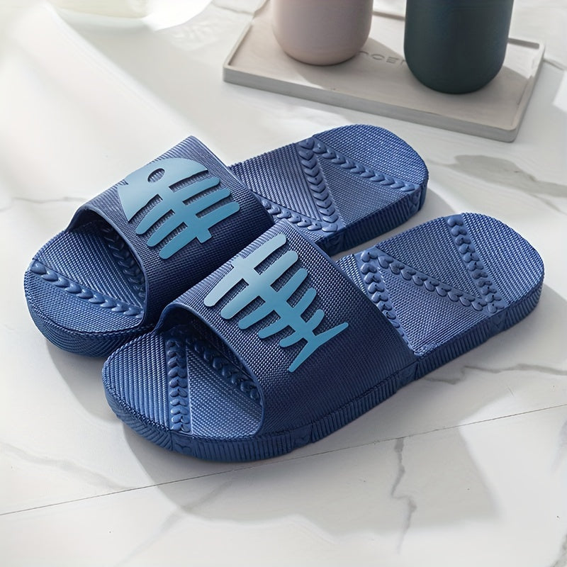 Men's Comfortable Non Slip Quick Drying Slides - Size Large