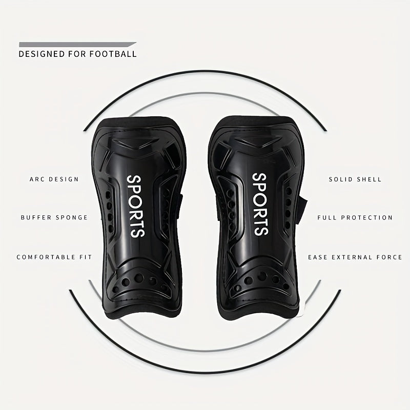 Soccer Shin Guards & Football Leg Pads - Shock Reduction & Injury Prevention
