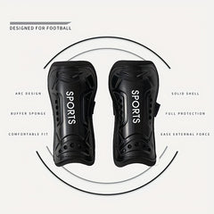 Soccer Shin Guards & Football Leg Pads - Shock Reduction & Injury Prevention