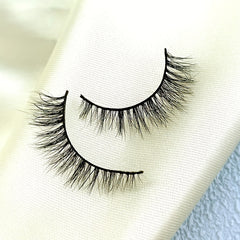 10mm Mink Lashes Daily Wear Fluffy Natural False Eyelashes Wispy Strip Lash
