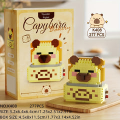 DIY Capybara Series Building Blocks Toy