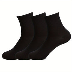 3 Pairs Soft Casual Breathable Socks for Running Cycling Training