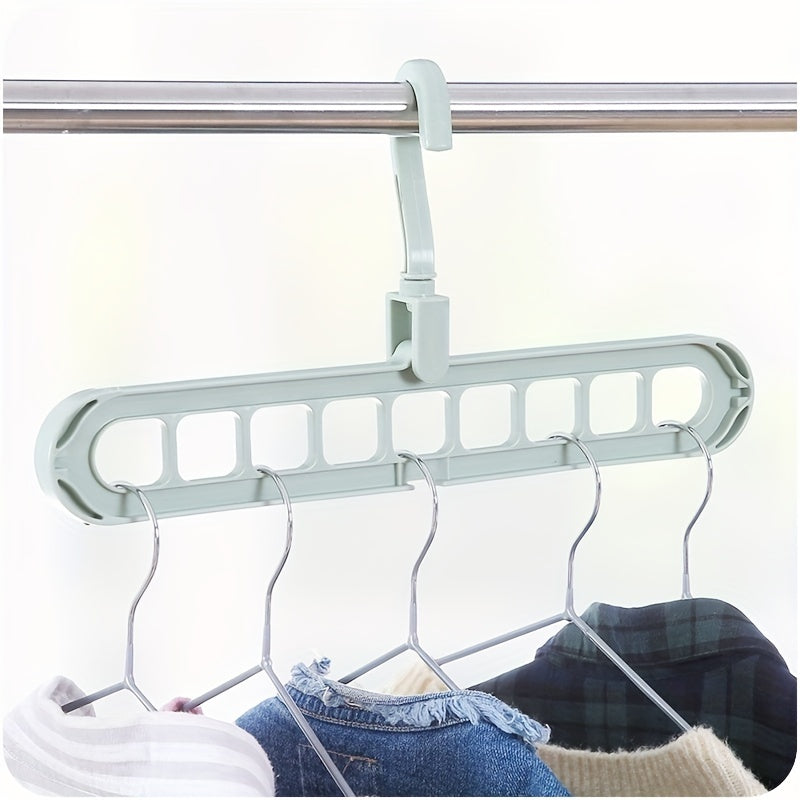 Multifunctional 9 Hole Hanger for Clothing Stores