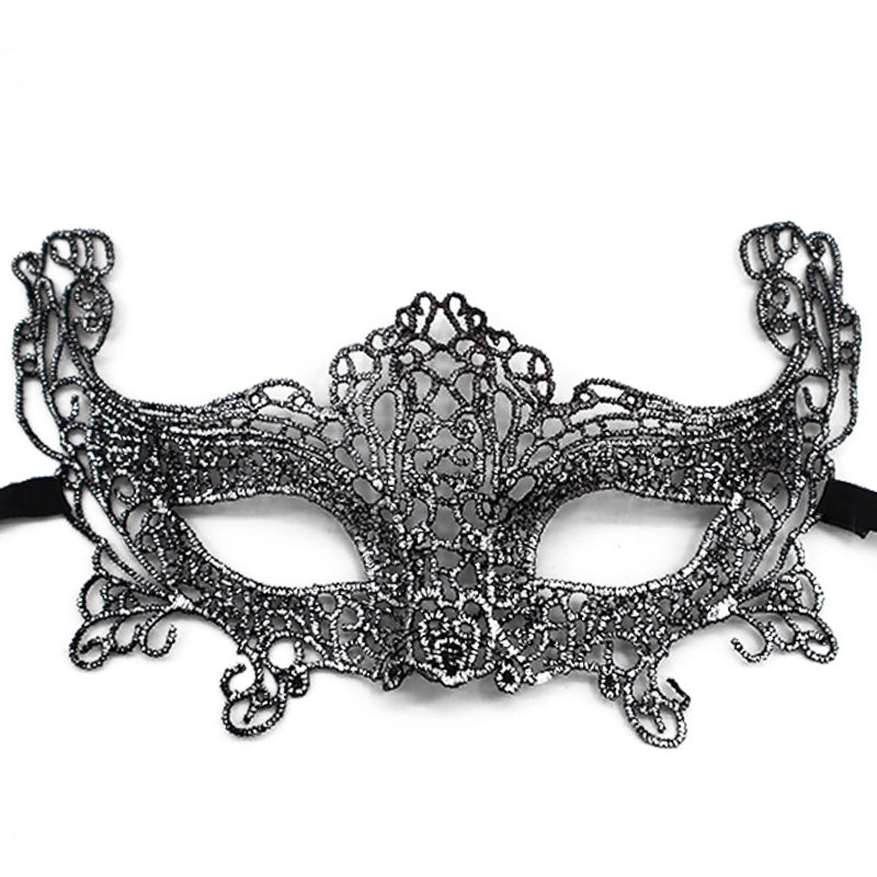 Fox Shaped Lace Masquerade Mask for Adults Costume Theme Party