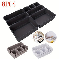 Drawer Cosmetic Organizer Storage Box Dustproof Household Desktop Fruit Holder
