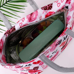 Portable Insulated Lunch Bag for Office School Outdoor Picnic