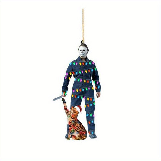 Classic Horror Character Charm Halloween Car Mirror Pendant
