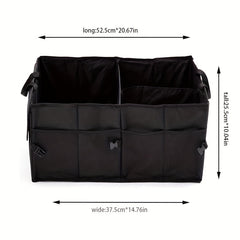 Car Storage Box Functional Folding Oxford Cloth Trunk Storage Box