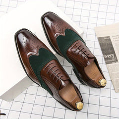 Men's Lace Up Business Shoes Low Top Classic for Many Occasions