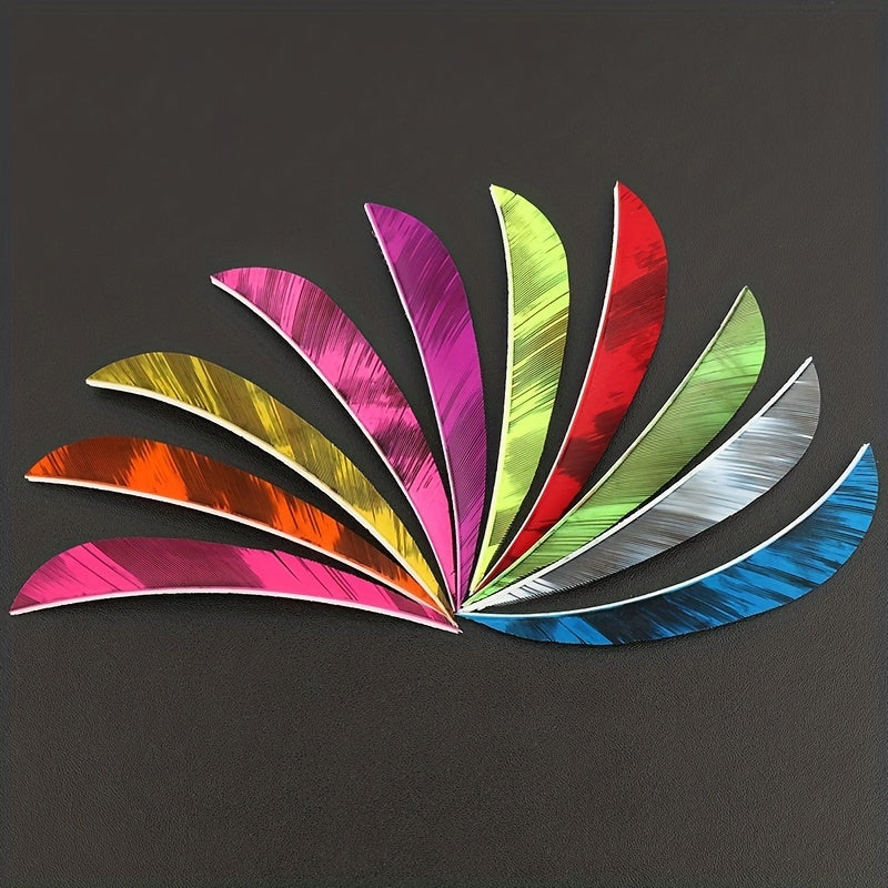 50pcs Turkey Feathers Fletchings 10 12 7 Cm Archery Arrow Feathers