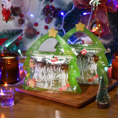 10pcs Christmas Gift Bags for Birthdays Parties Reusable Packaging