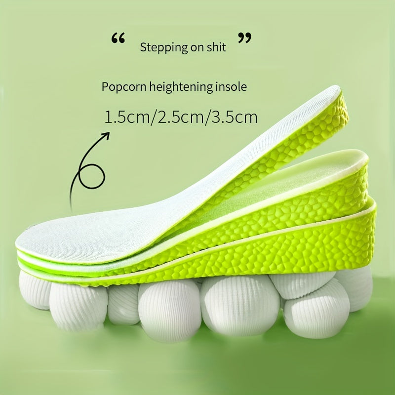 Invisible Height Increase Insoles Shoes Sole Pad Orthoped