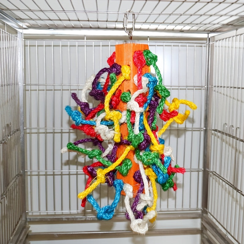 Colorful Bird Toy For Medium And Large Parrot