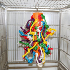 Colorful Bird Toy For Medium And Large Parrot