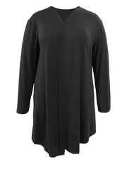 Women's Solid Long Sleeve Open Front Cardigan