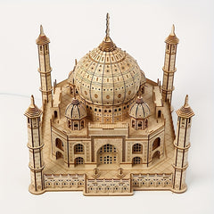 Islamic Architecture Wood Puzzle Kit DIY Craft Hobbyists
