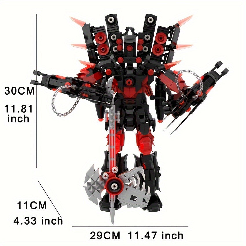 682pcs & 387pcs Building Blocks Set TV Character & Action Figures Models