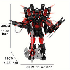 682pcs & 387pcs Building Blocks Set TV Character & Action Figures Models