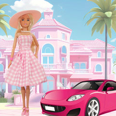 Female Doll Princess Dress Set Spring Summer Noble Lady Wind Supermodel