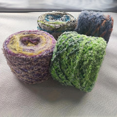Irregular Gradient Looped Yarn for DIY Knitting Crocheting Soft Scarf Sweater