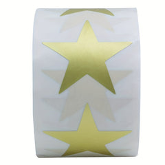 500 Star Shaped Labels for Weddings & Packaging