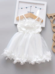 Flower Fairy Baby Girl's Party Dresses Mesh Princess Dress