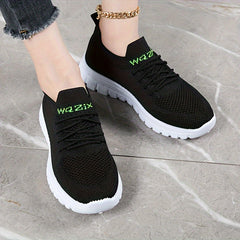 Mesh Breathable Running Shoes Lightweight Non slip Low Top Sneakers