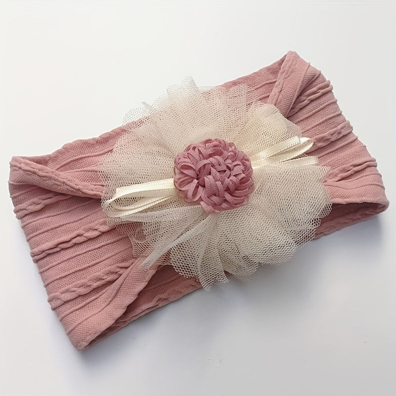 Colorful Nylon Headbands for Toddler Girls
