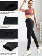 High Waist Yoga Leggings with Butt Lifting Pockets