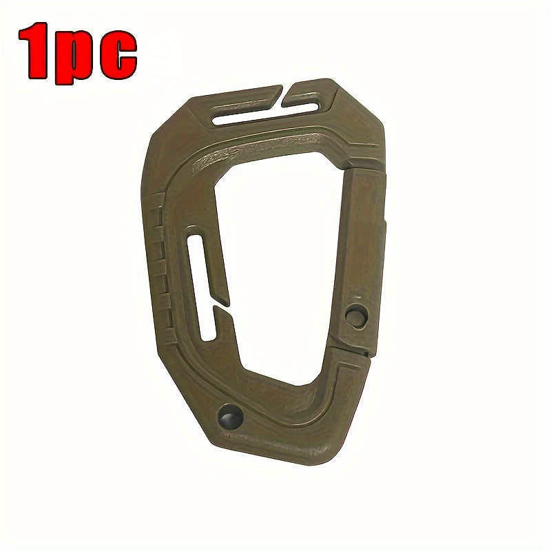5pcs Portable Keychain Buckle For Backpack Bag Outdoor Hiking Sports