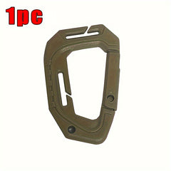 5pcs Portable Keychain Buckle For Backpack Bag Outdoor Hiking Sports