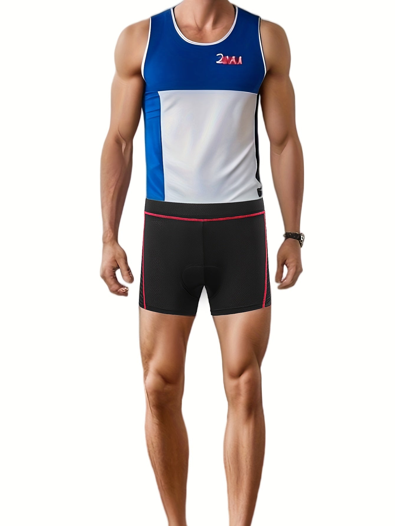 Mens Compression Cycling Biking Shorts 3D Gel Padded Short Pants