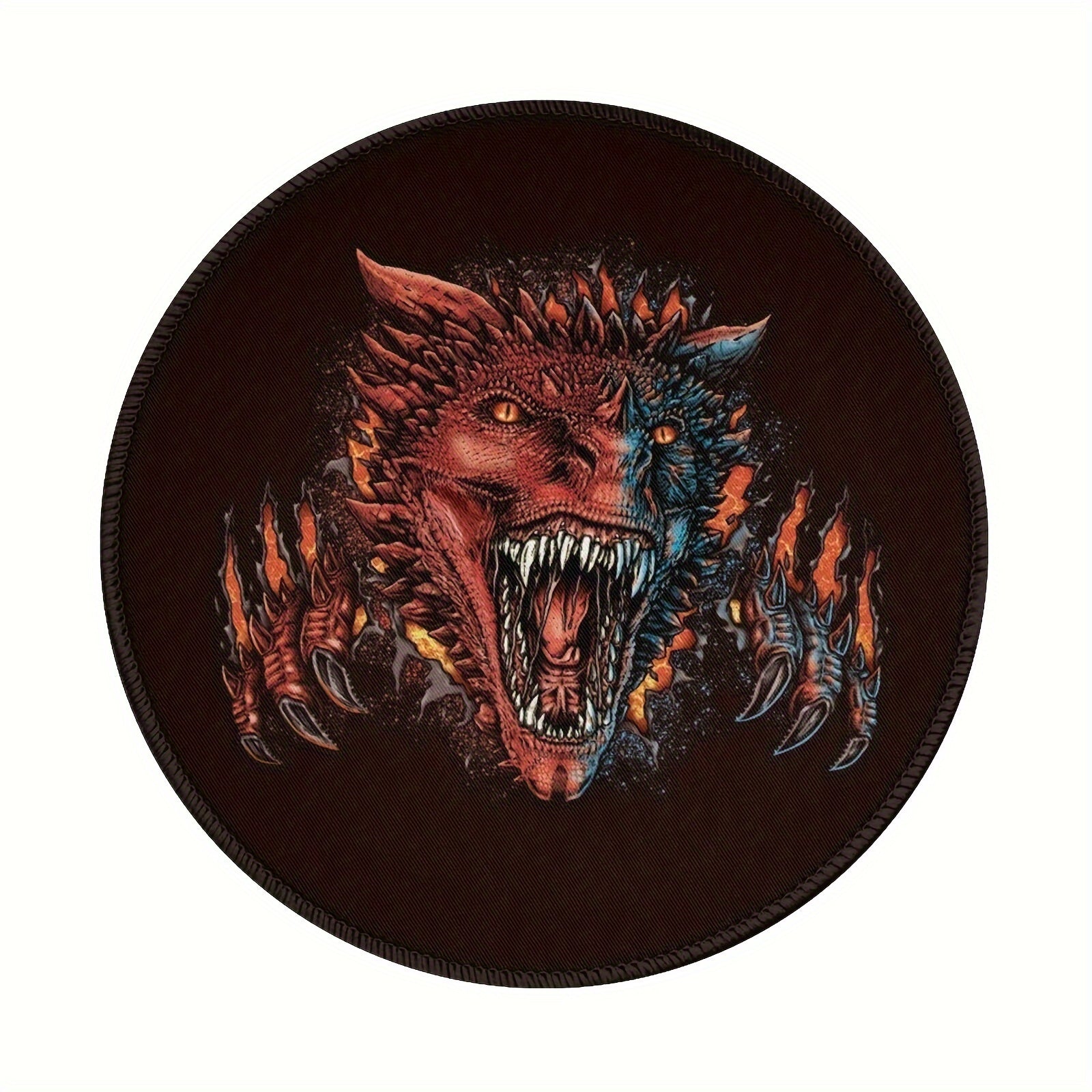 Grimace Pattern Mouse Pad 20x20cm - Non slip Rubber - Desktop Comp