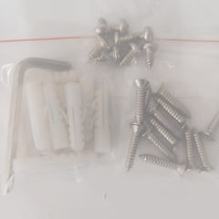 4pcs 304 Stainless Steel Handrail Brackets Adjustable 180 Handrail Brackets