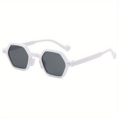 Y2K Geometric Sunglasses Rivet Anti Glare UV400