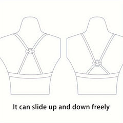 4pcs Invisible Bra Strap Clips Non slip Buckles Conceal Bra Straps