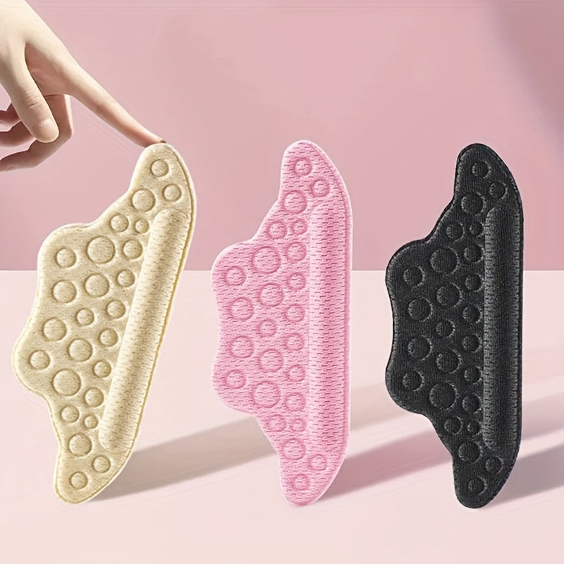 2pcs Heel Insoles Foot Pad Antiwear Inserts Insoles Heel Protector