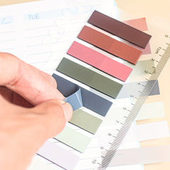 200sheets PET Sticky Notes Index Stickers Note Stickers Label Paper Instruction