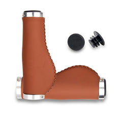 Leather Mountain Bike Grip Ergonomic Bike Grip Bicycle Accessories